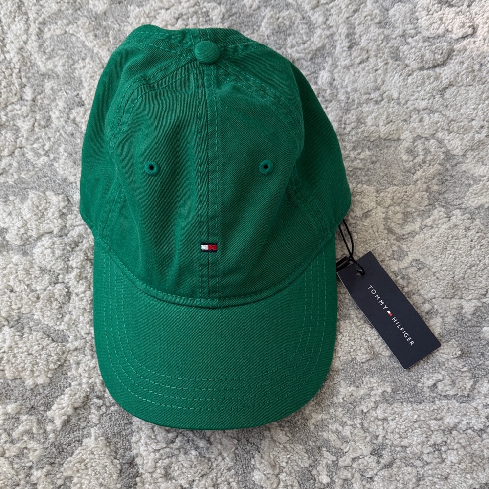 Tommy Hilfiger Green Baseball Cap